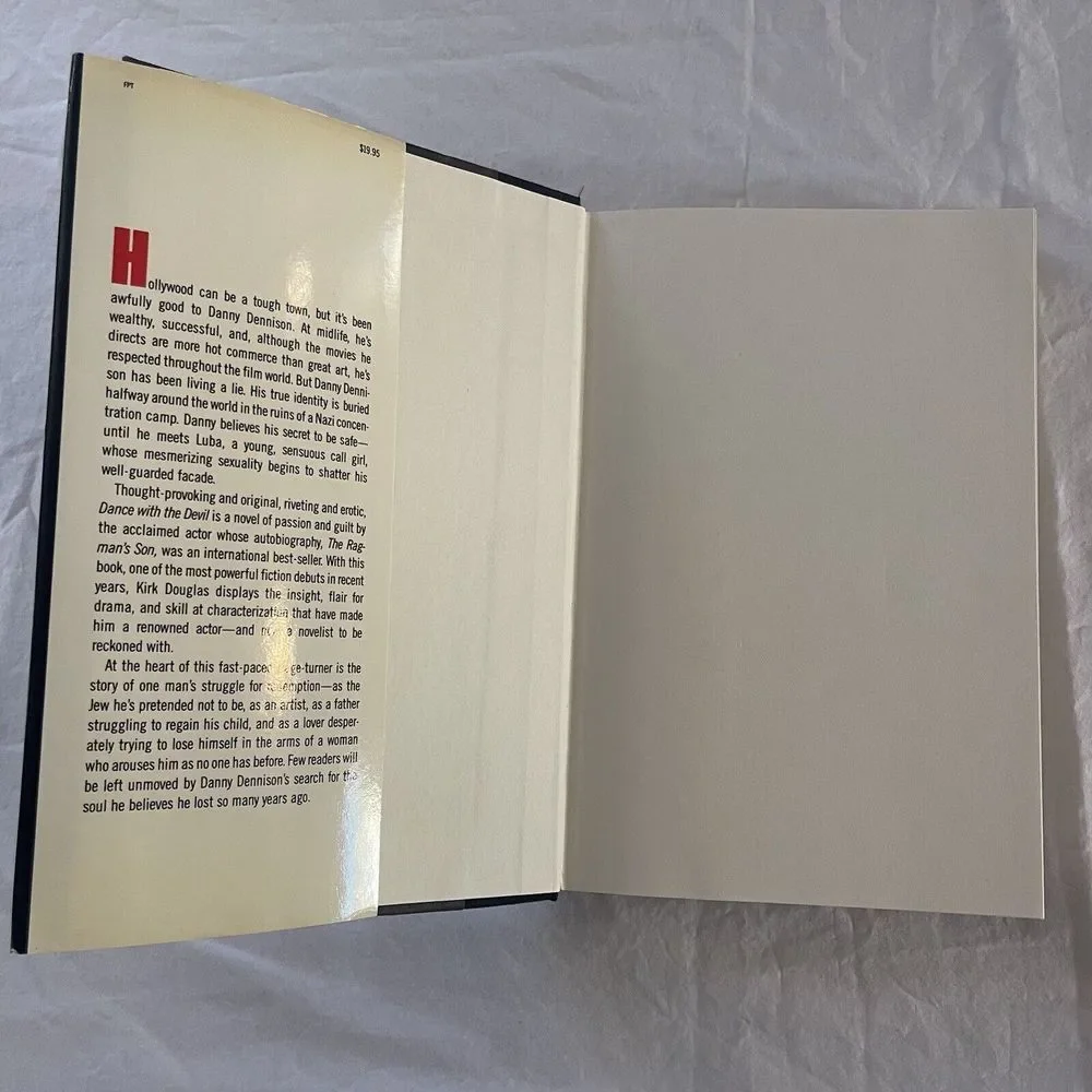 Dance with the Devil‎ by Kirk Douglas (1990) Hardcover, First Edition